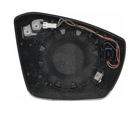 Mirror glass, exterior mirror 2240927 Diederichs, Image 2