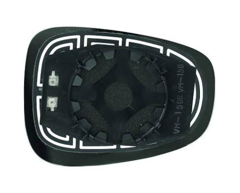 Mirror glass, exterior mirror 3042126 Diederichs