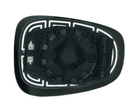 Mirror glass, exterior mirror 3042126 Diederichs, Image 2