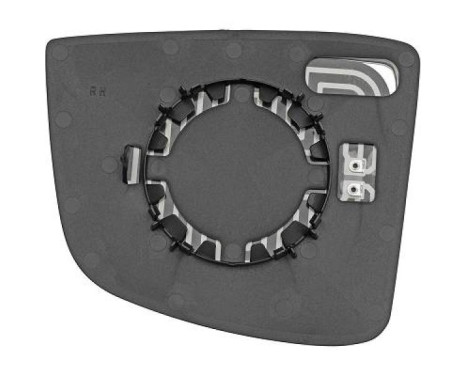 Mirror glass, exterior mirror 3486226 Diederichs