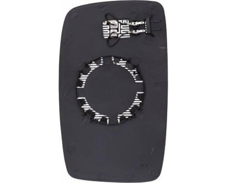 Mirror glass, exterior mirror 3497226 Diederichs