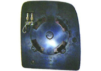 Mirror glass, exterior mirror 3497527 Diederichs