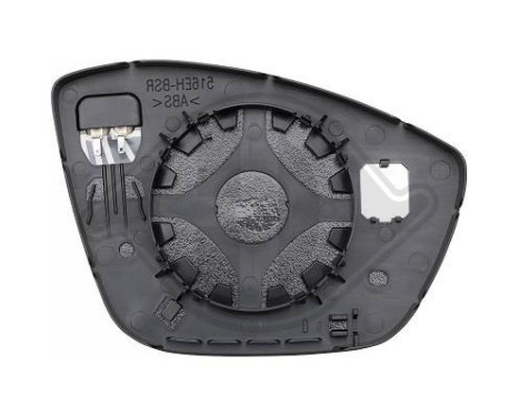 Mirror glass, exterior mirror 4228025 Diederichs, Image 2