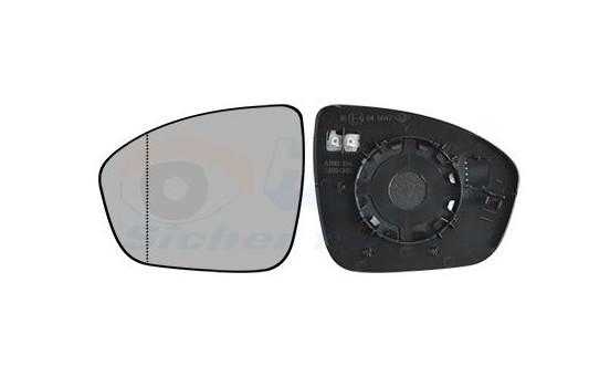 Mirror Glass, exterior mirror 4403837 Hagus