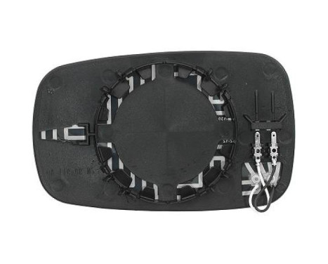 Mirror glass, exterior mirror 4464229 Diederichs