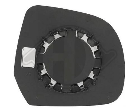 Mirror glass, exterior mirror 6025027 Diederichs, Image 2