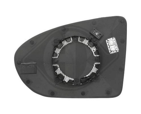 Mirror glass, exterior mirror 6045928 Diederichs, Image 2