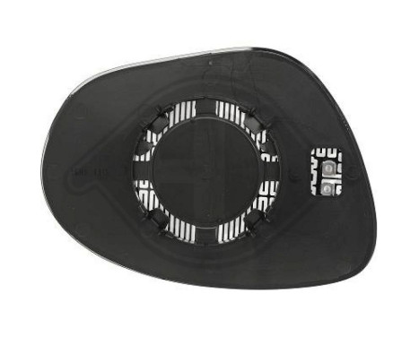 Mirror glass, exterior mirror 6075027 Diederichs, Image 2