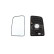 Mirror glass, exterior mirror 6431689 Alkar