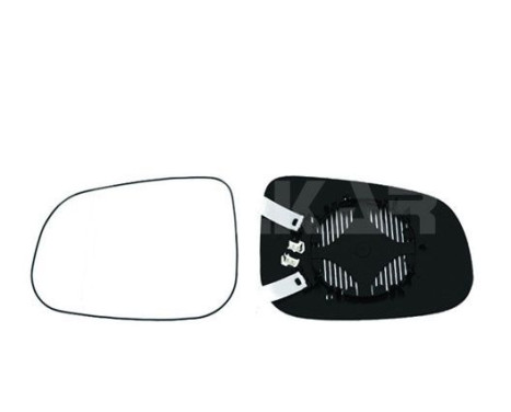 Mirror glass, exterior mirror 6431876 Alkar