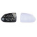 Mirror glass, exterior mirror 6432692 Alkar