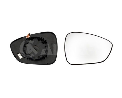Mirror glass, exterior mirror 6432886 Alkar