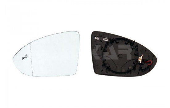 Mirror Glass, exterior mirror 6451138 Alkar