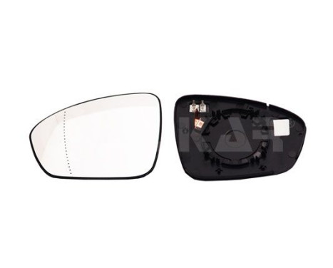 Mirror glass, exterior mirror 6471237 Alkar