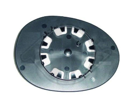 Mirror glass, exterior mirror 6600026 Diederichs, Image 2