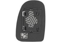 Mirror glass, exterior mirror 6645127 Diederichs