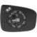 Mirror glass, exterior mirror 6806825 Diederichs
