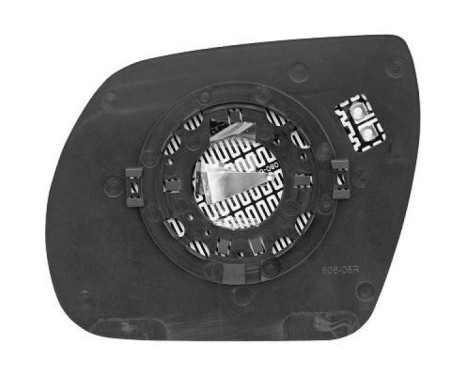 Mirror glass, exterior mirror 6871024 Diederichs