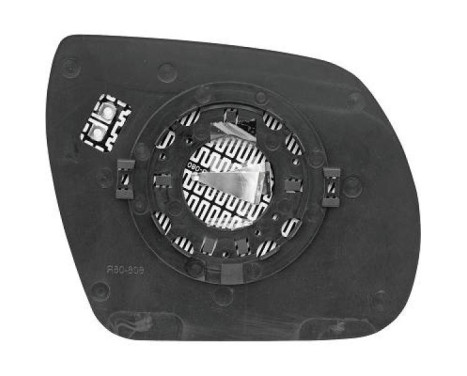 Mirror glass, exterior mirror 6871025 Diederichs