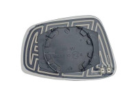 Mirror glass, exterior mirror 7433127 Diederichs