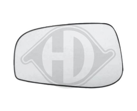 Mirror glass, exterior mirror 7660127 Diederichs, Image 2