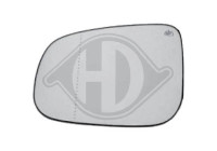 Mirror glass, exterior mirror 7661227 Diederichs