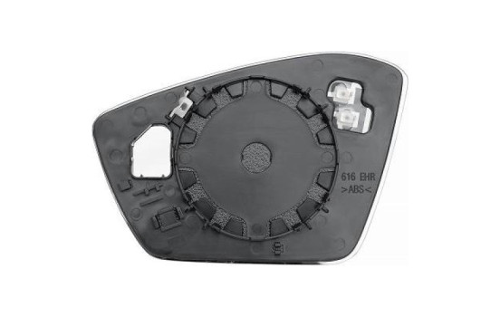 Mirror glass, exterior mirror 7842126 Diederichs