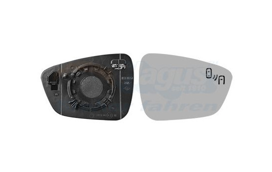 Mirror glass, exterior mirror * HAGUS * 1908836