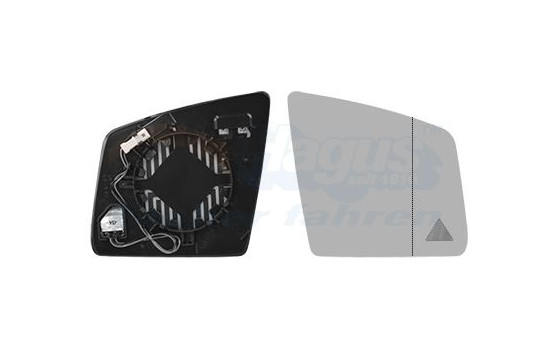 Mirror glass, exterior mirror * HAGUS * 2940838