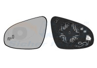 Mirror glass, exterior mirror * HAGUS * 5411835