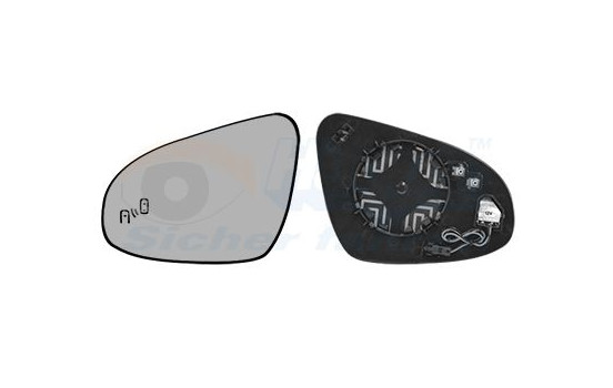 Mirror glass, exterior mirror * HAGUS * 5411835