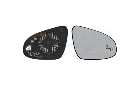 Mirror glass, exterior mirror * HAGUS * 5411836