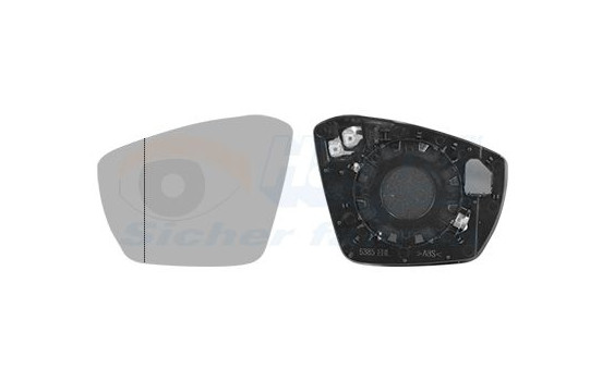 Mirror glass, exterior mirror * HAGUS * 5706837