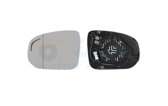 Mirror glass, exterior mirror * HAGUS * 5926835