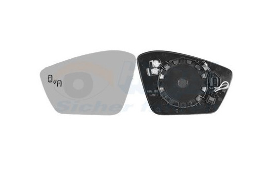 Mirror glass, exterior mirror * HAGUS * 7638835
