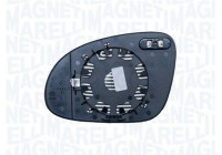 Mirror glass, exterior mirror