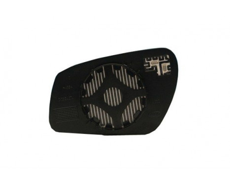 Mirror glass, exterior mirror