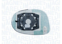 Mirror glass, exterior mirror