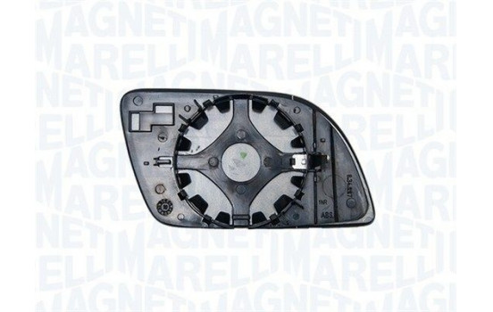 Mirror glass, exterior mirror