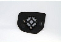 Mirror glass, exterior mirror