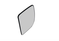 Mirror glass, exterior mirror