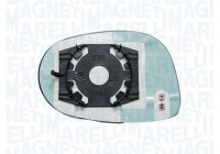 Mirror glass, exterior mirror