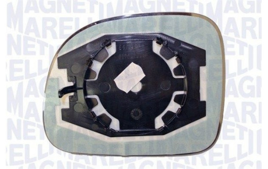 Mirror glass, exterior mirror