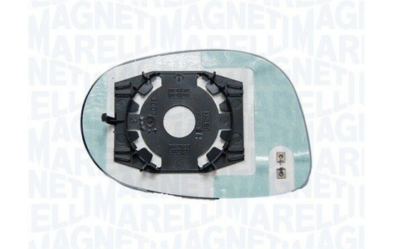 Mirror glass, exterior mirror