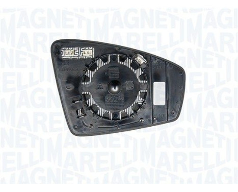 Mirror glass, exterior mirror