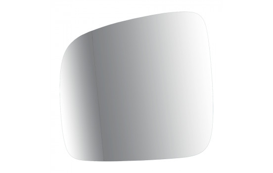 Mirror glass, exterior mirror