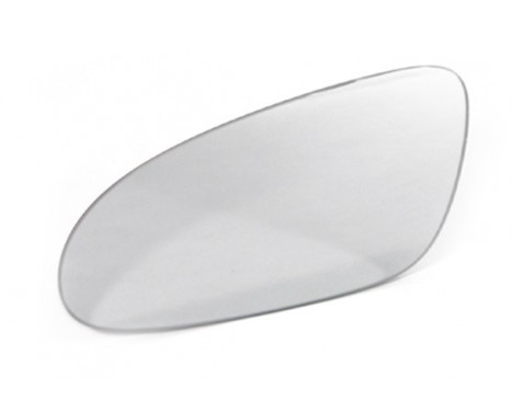 Mirror glass, exterior mirror