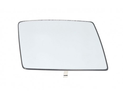 Mirror glass, exterior mirror