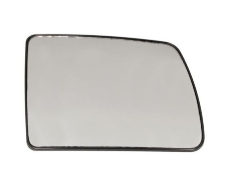 Mirror glass, exterior mirror