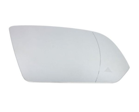 Mirror glass, exterior mirror